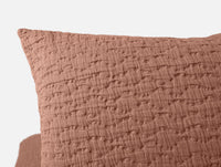 Pescadero Matelasse Organic Sham - Coyuchi 