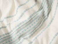 Rippled Stripe Organic Duvet Set