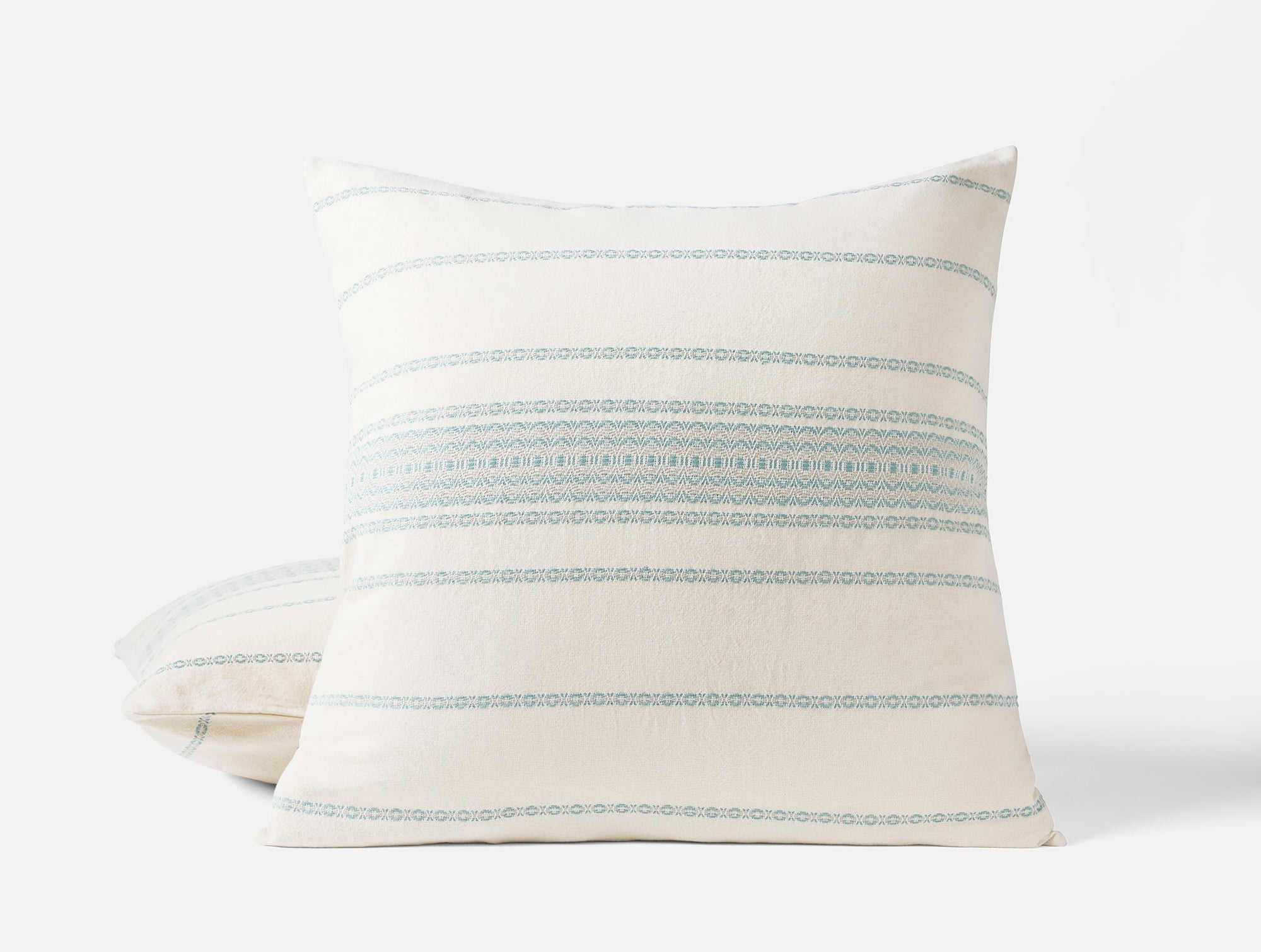 Rippled Stripe Organic Sham - Coyuchi 