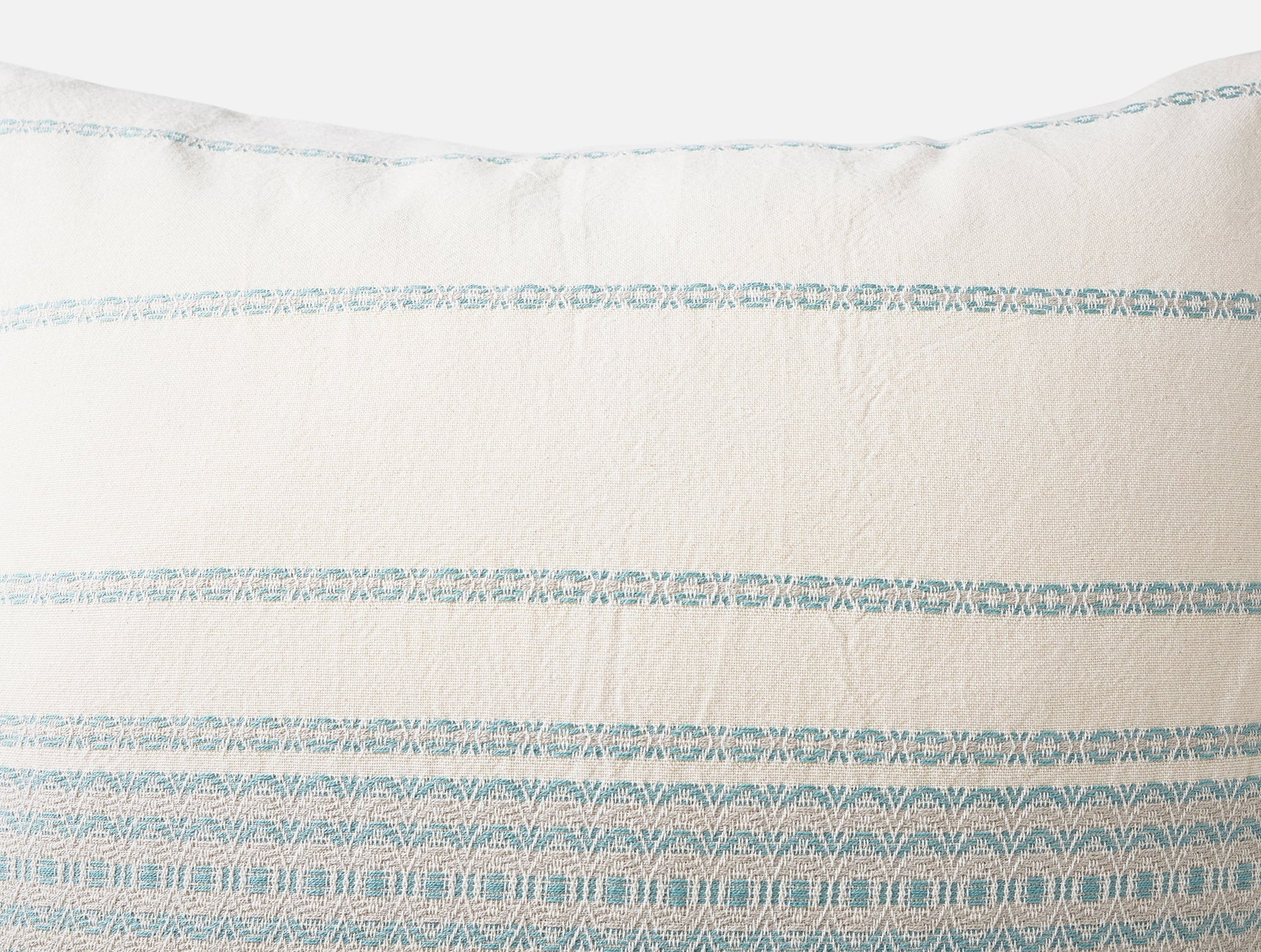 Rippled Stripe Organic Sham - Coyuchi 