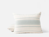 Rippled Stripe Organic Duvet Set