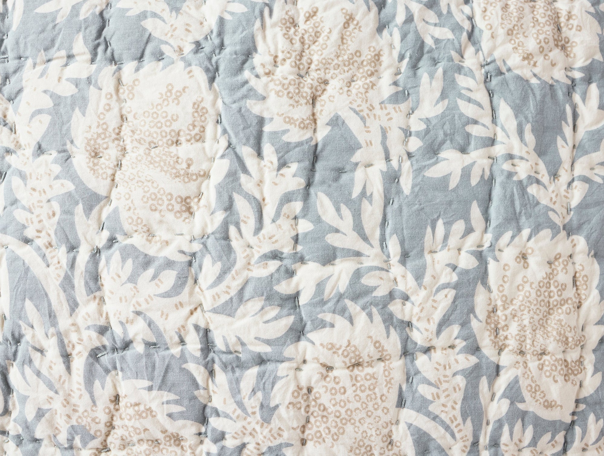 Robles Handstitched Organic Quilt - Coyuchi 