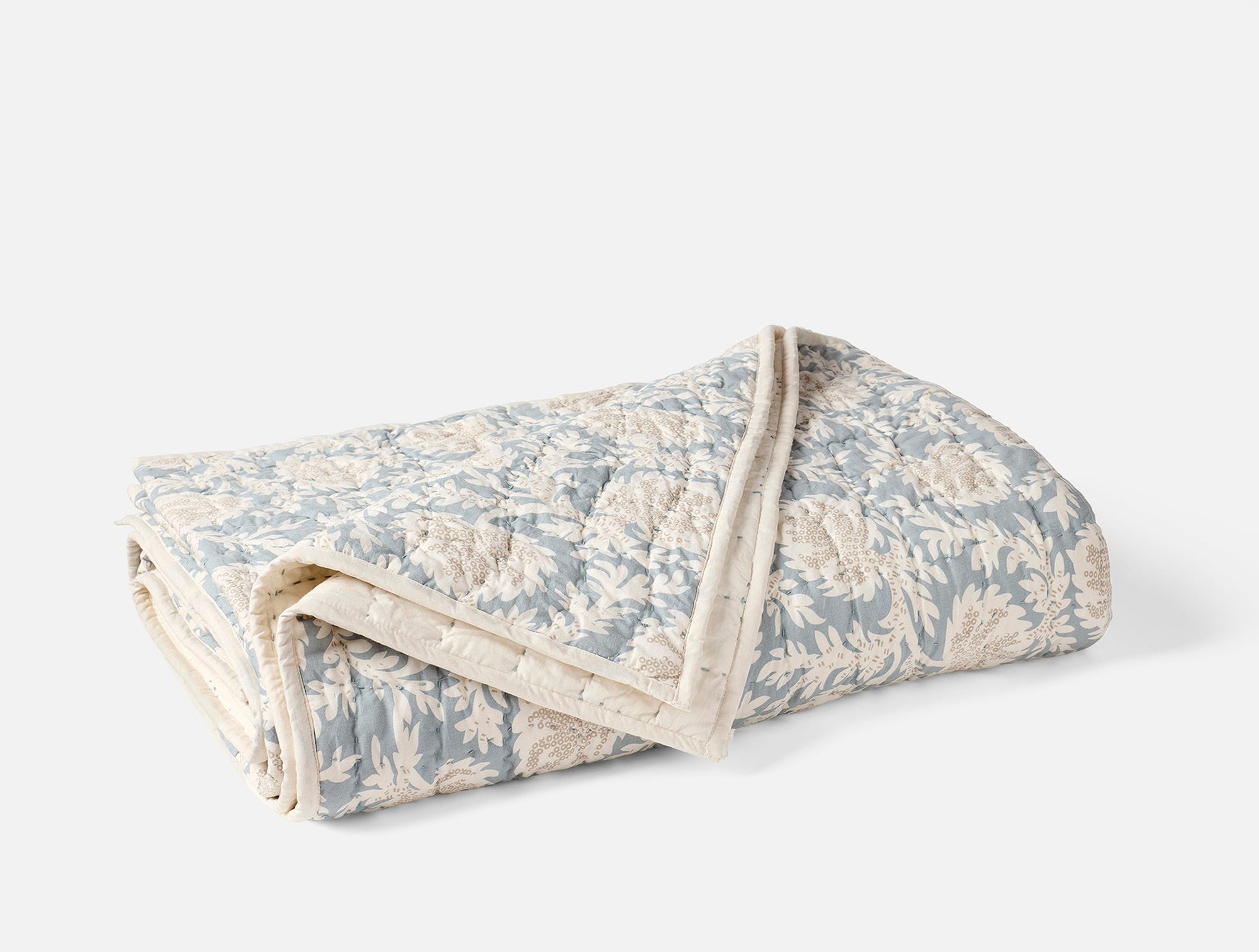 Robles Handstitched Organic Quilt - Coyuchi 