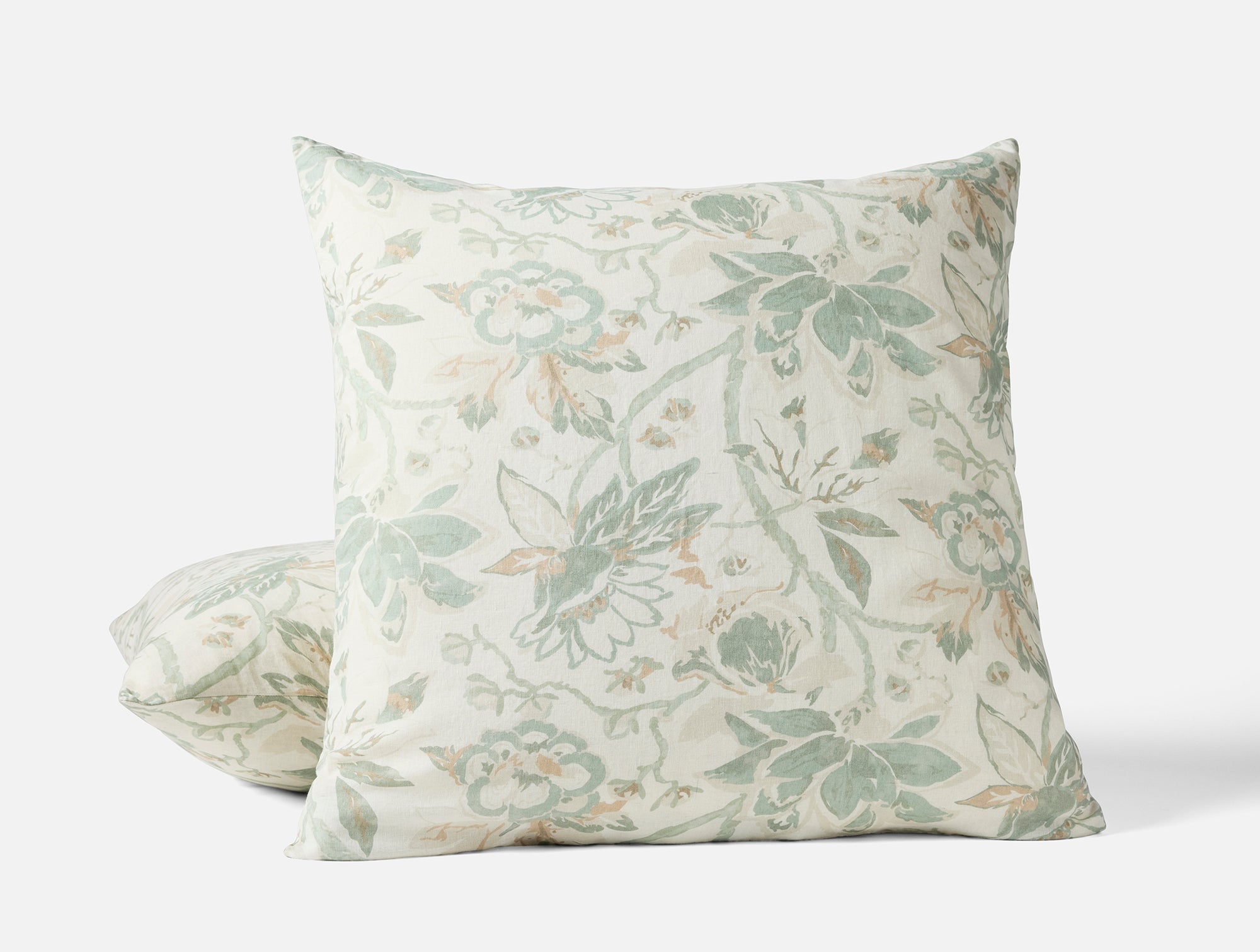 Sea Bloom Print Sham - Coyuchi 