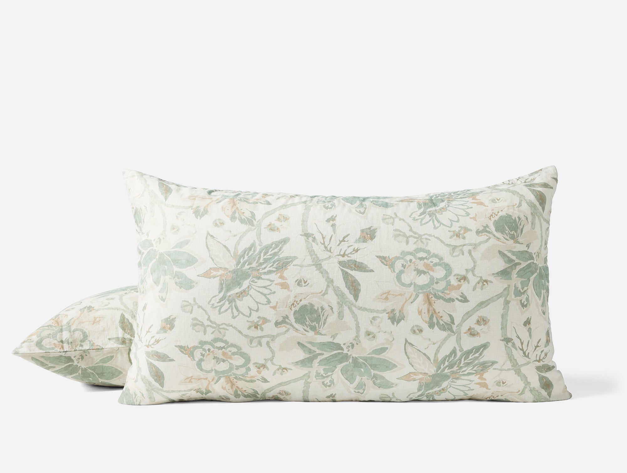 Sea Bloom Print Sham - Coyuchi 