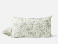 Sea Bloom Print Sham - Coyuchi 