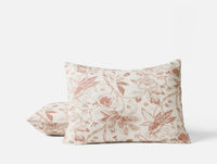 Sea Bloom Print Sham - Coyuchi 