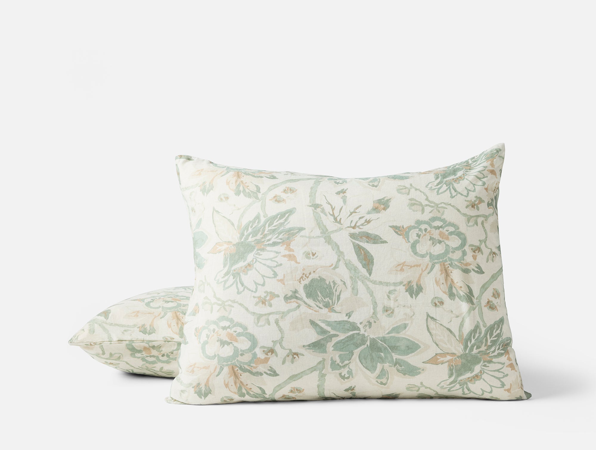Sea Bloom Print Sham - Coyuchi 