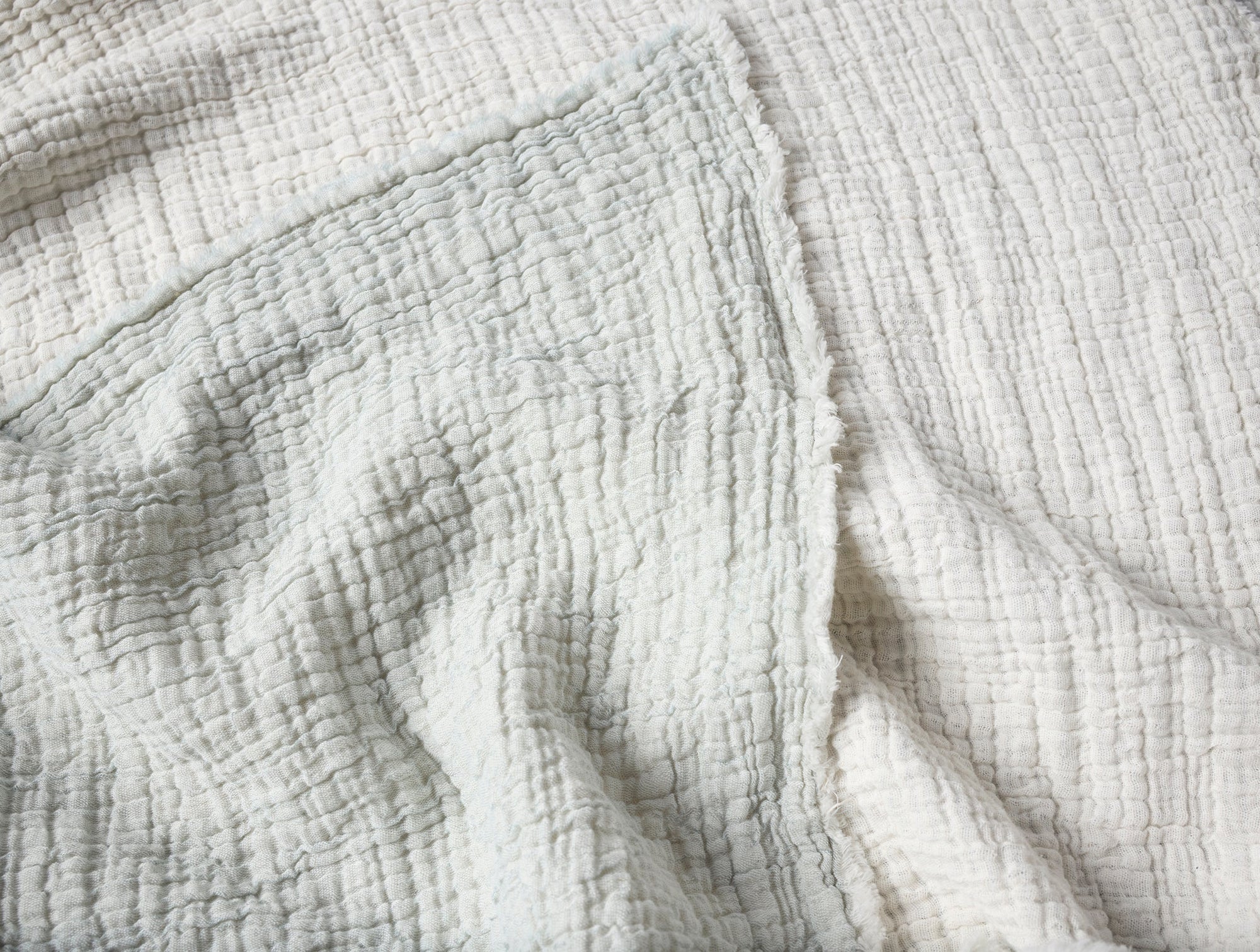 Topanga Matelasse Organic Blanket Swatch