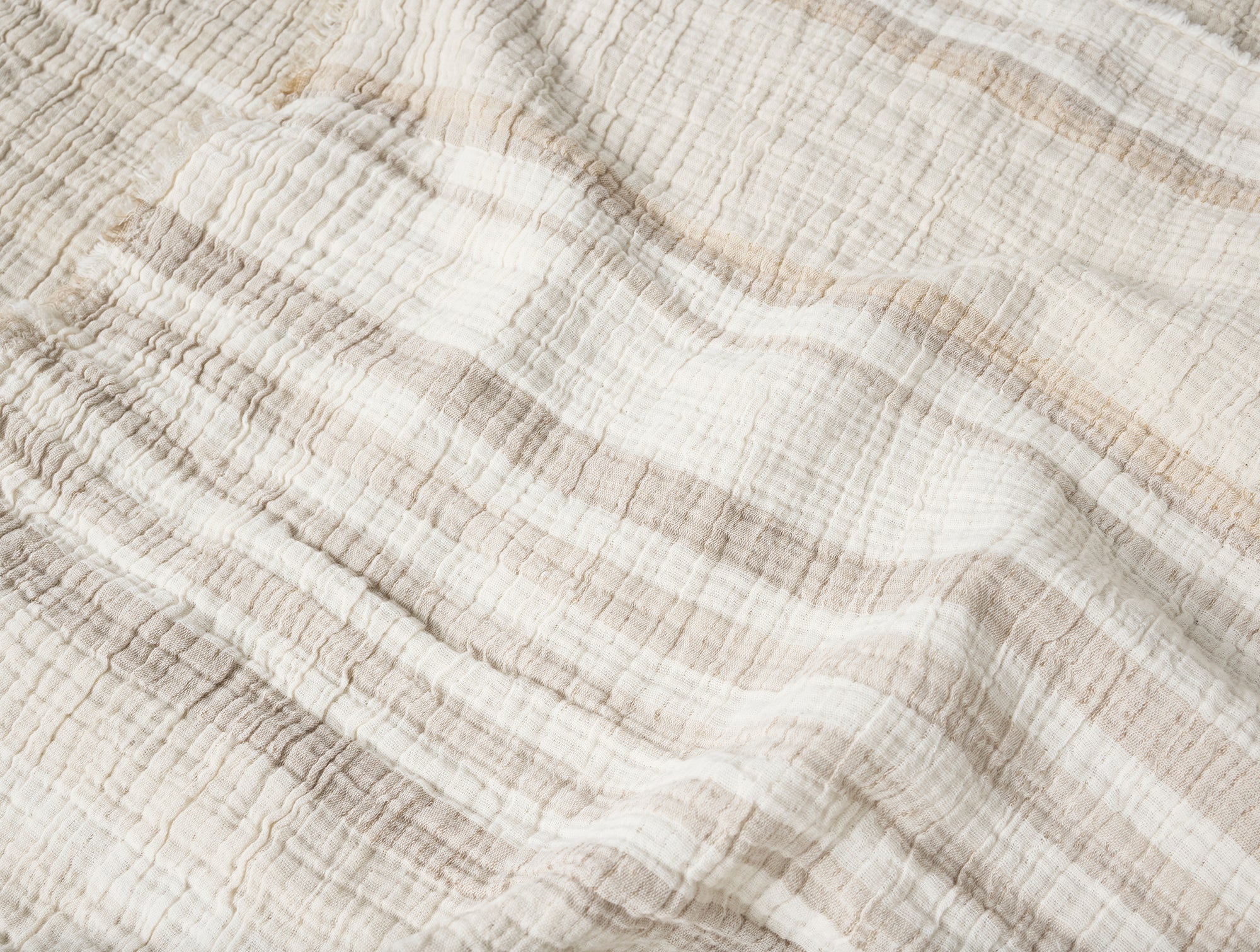 Topanga Matelasse Organic Blanket Swatch