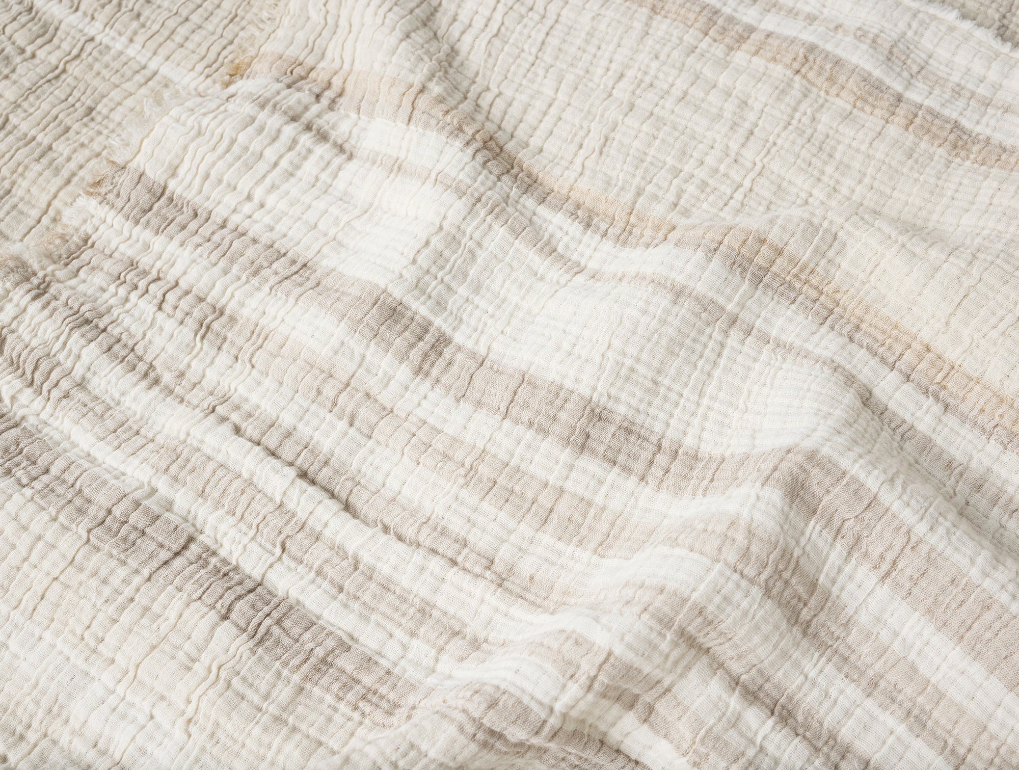 Topanga Matelasse Organic Blanket Swatch