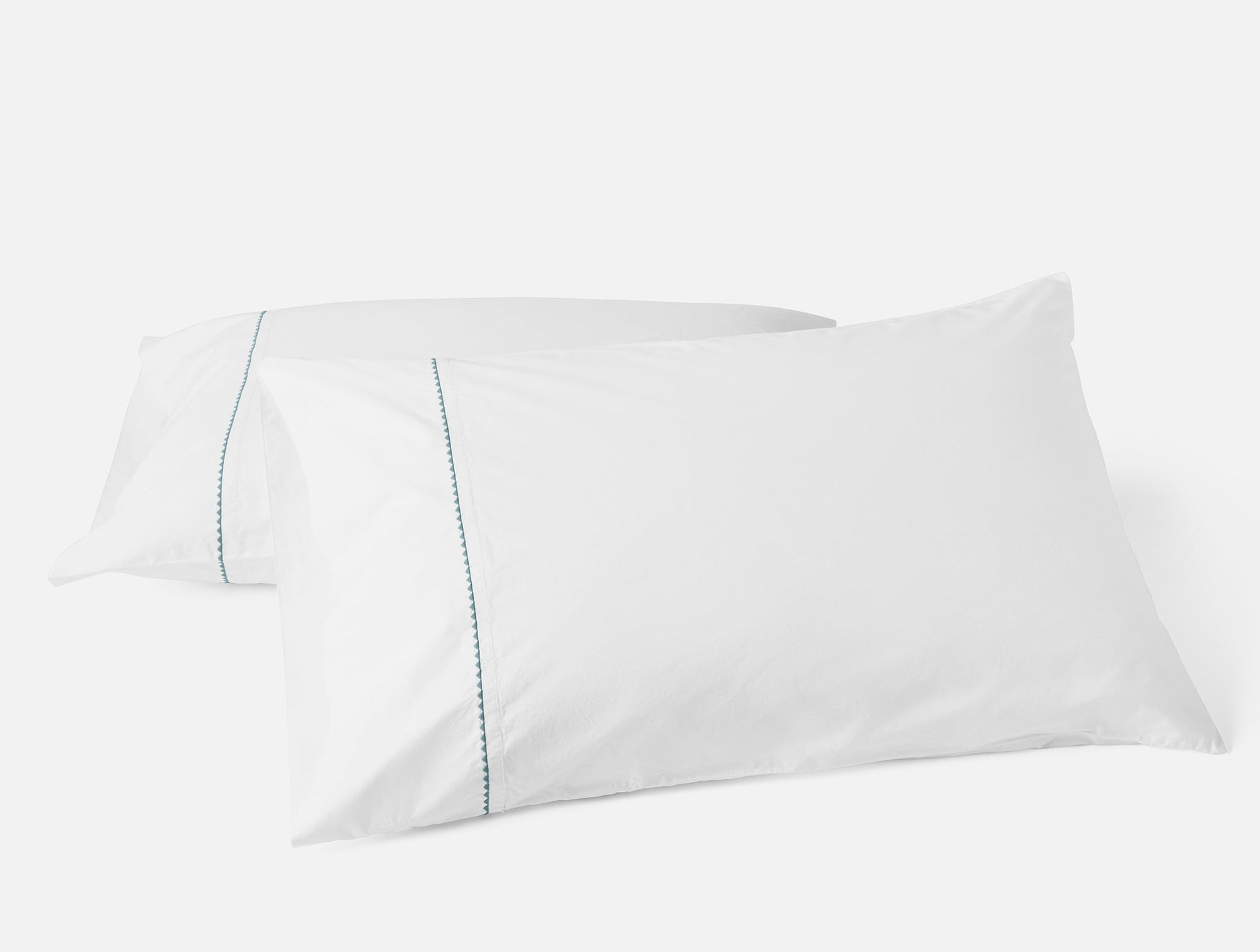 Trailing Embroidered Organic Pillowcases - Coyuchi 