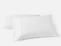 Trailing Embroidered Organic Pillowcases - Coyuchi 