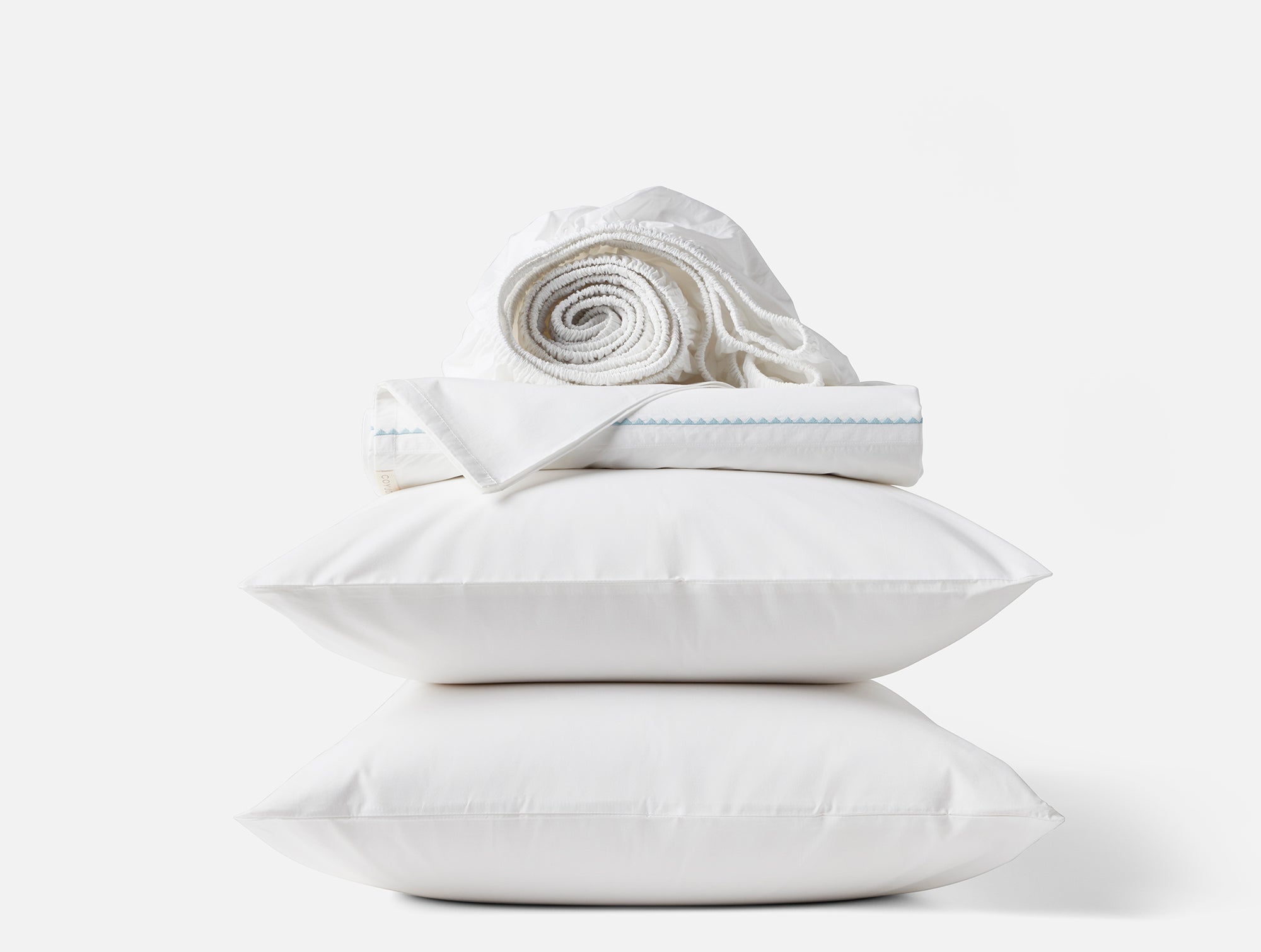 Trailing Embroidered Organic Sheet Set - Coyuchi 