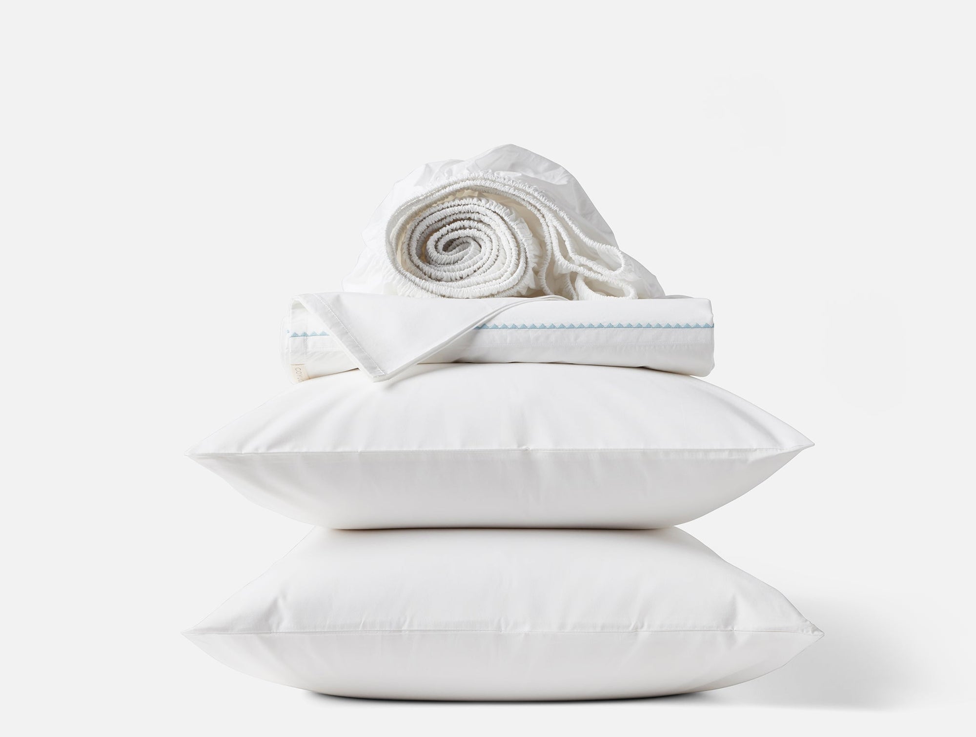 Trailing Embroidered Organic Sheet Set - Coyuchi 