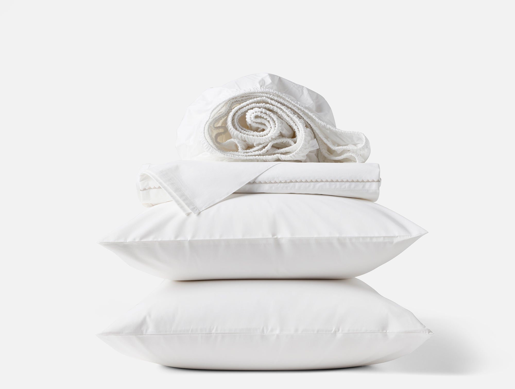 Trailing Embroidered Organic Sheet Set - Coyuchi 