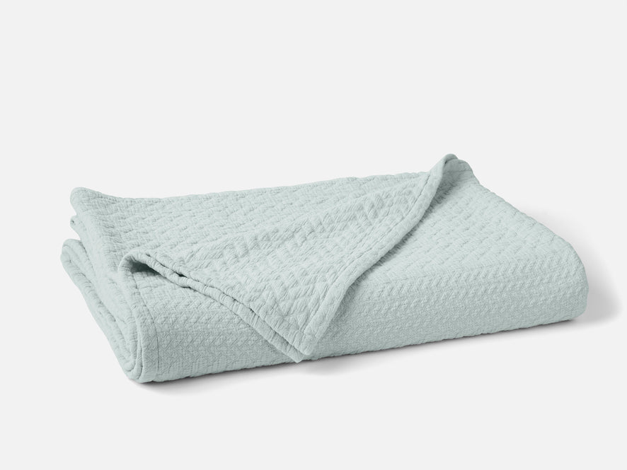 Angeles Organic Matelasse Blanket