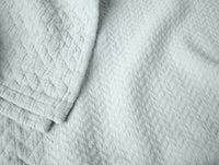 Angeles Organic Matelasse Blanket