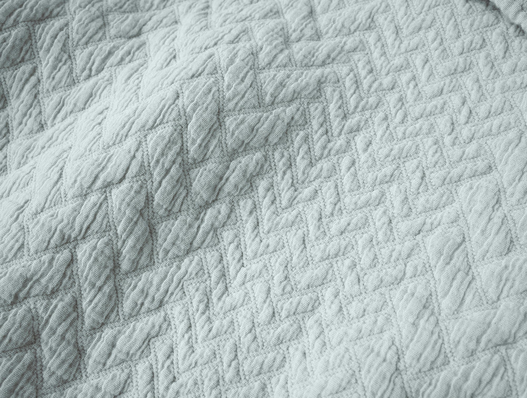 Angeles Organic Matelasse Blanket