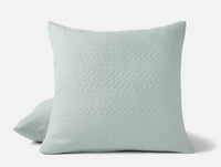 Angeles Organic Matelasse Sham