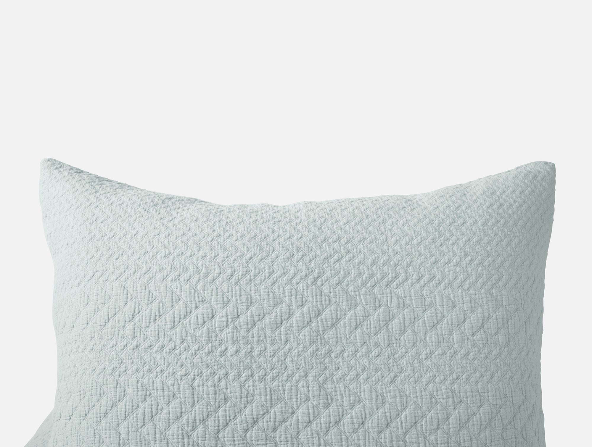 Angeles Organic Matelasse Sham