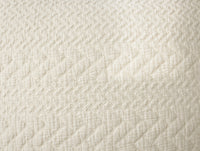 Angeles Organic Matelasse Sham