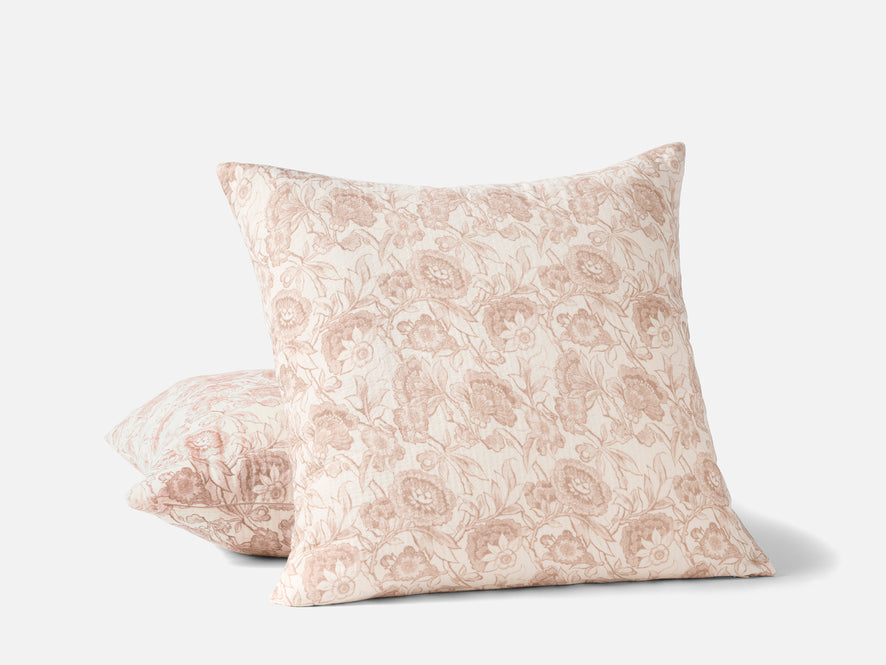 Balboa Organic Print Decorative Pillow Cover