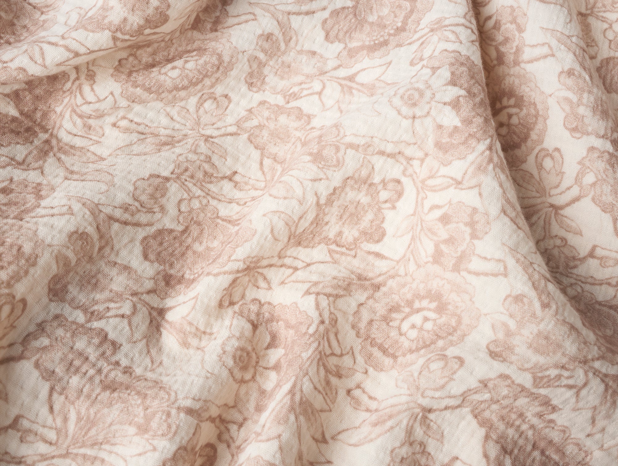 Balboa Organic Matelasse Print Throw