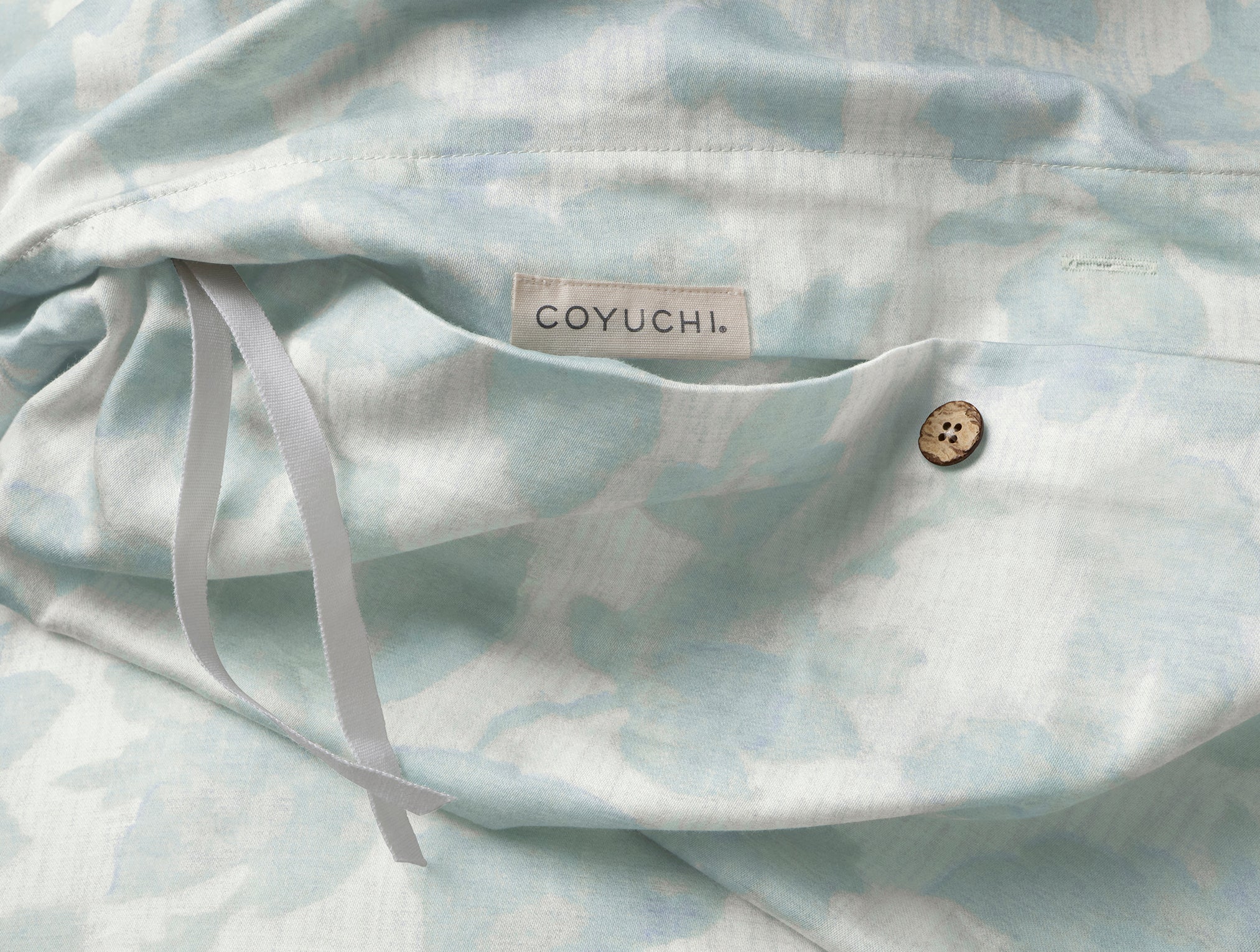 Coyuchi Camellia Duvet Cover - Thumbnail 4