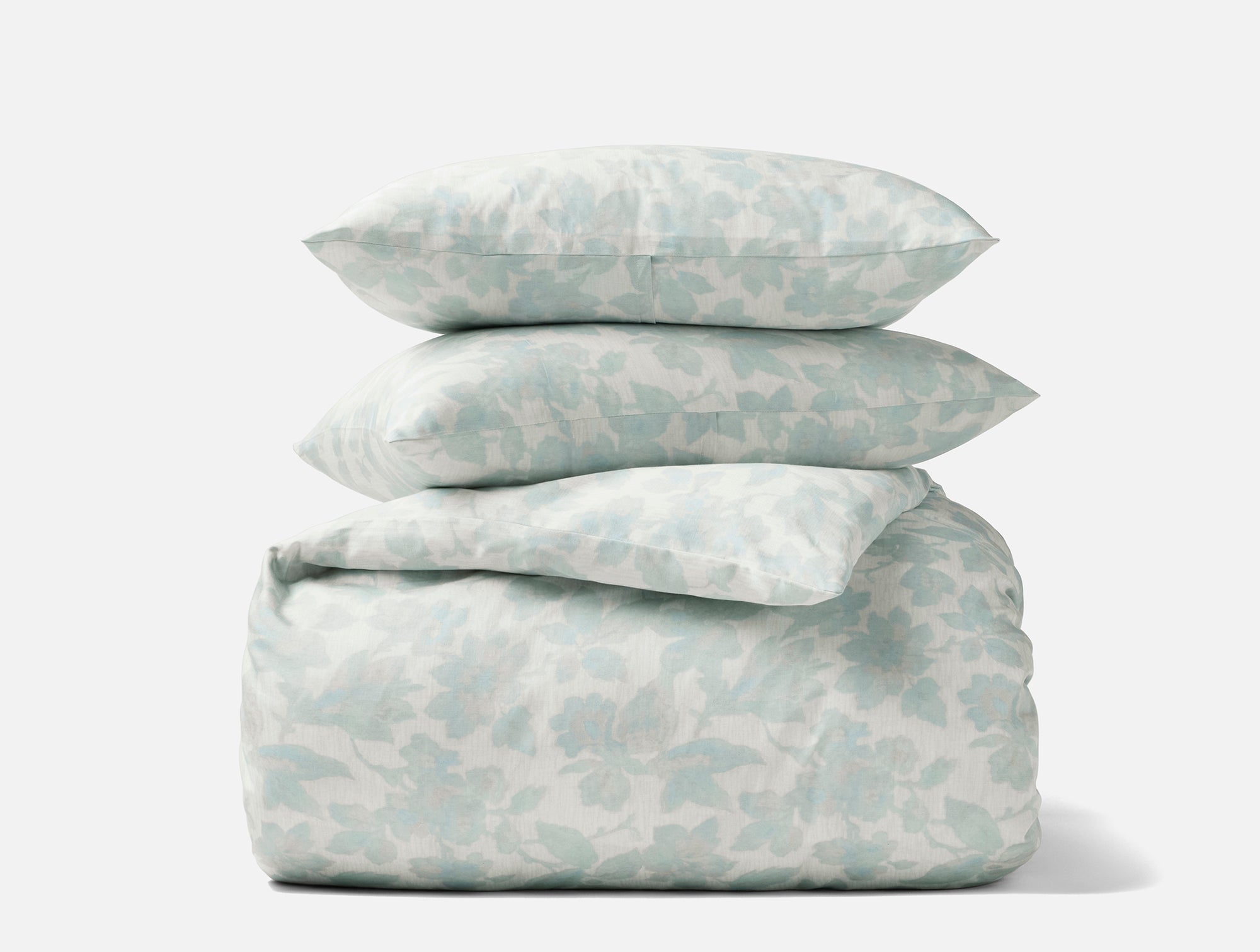 Camellia Organic Print Duvet Set