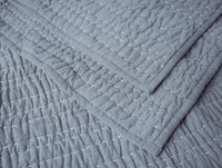 Channel Handstitched Organic Quilt