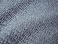 Channel Handstitched Organic Quilt