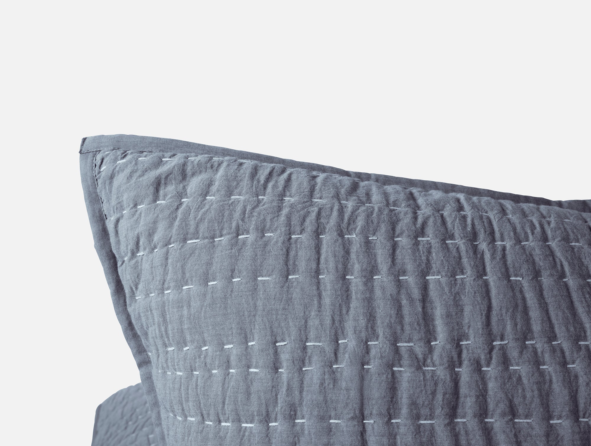 Channel Handstitched Organic Sham