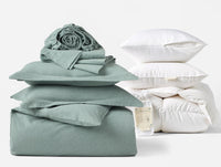 Cloud Brushed Flannel Deluxe Bed Bundle