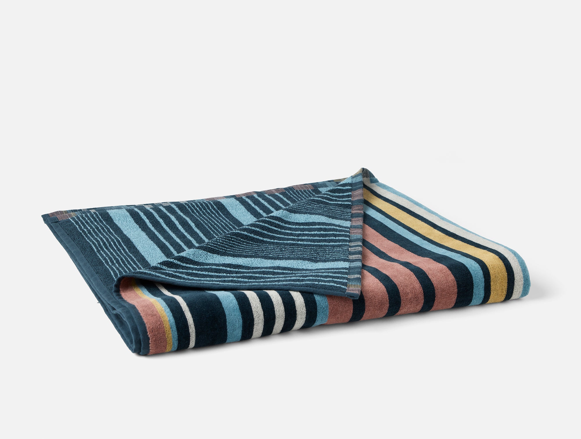 Dawn Stripe Organic Beach Towel
