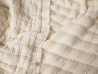 Dreamweight Organic Matelasse Weighted Throw