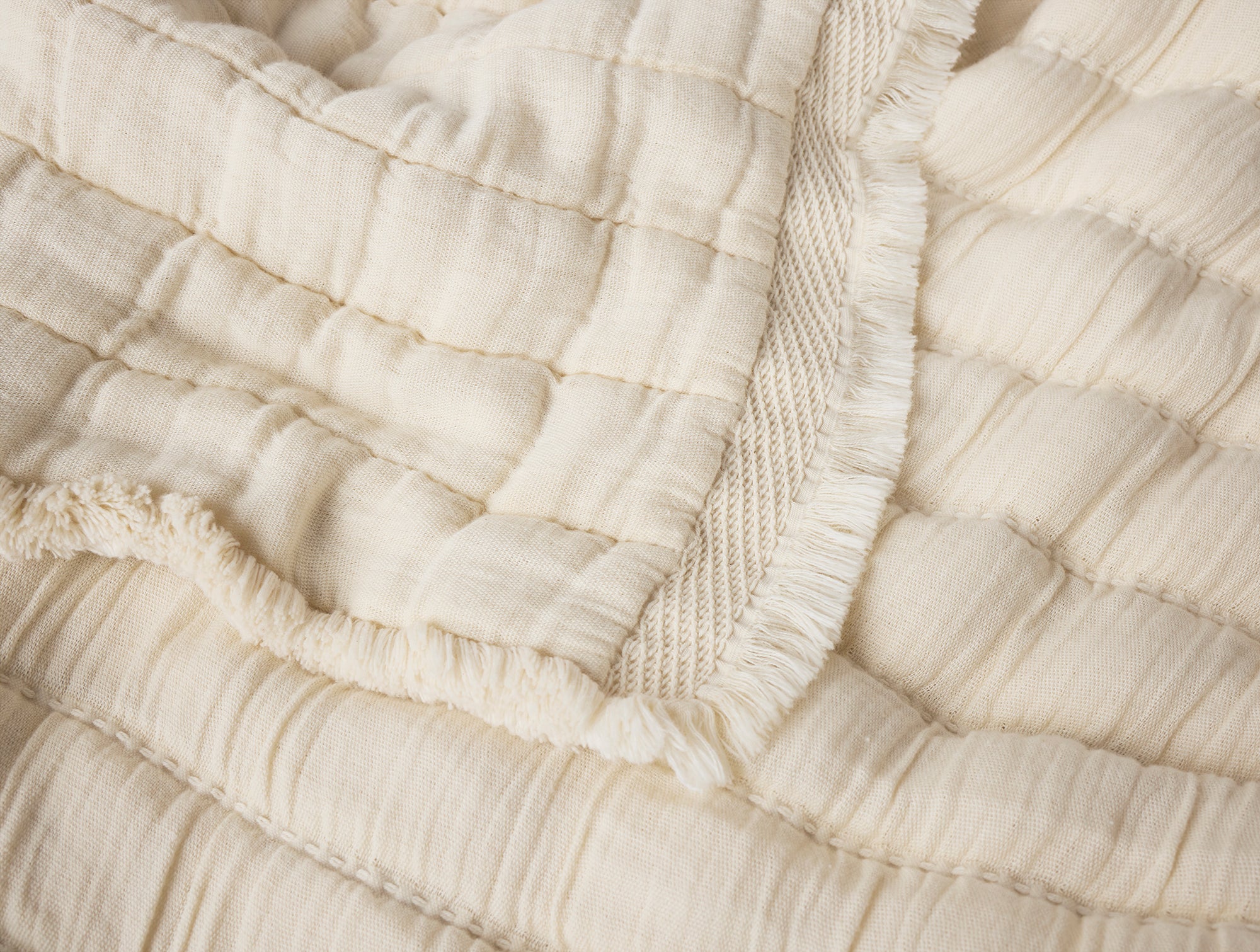 Dreamweight Organic Matelasse Weighted Throw