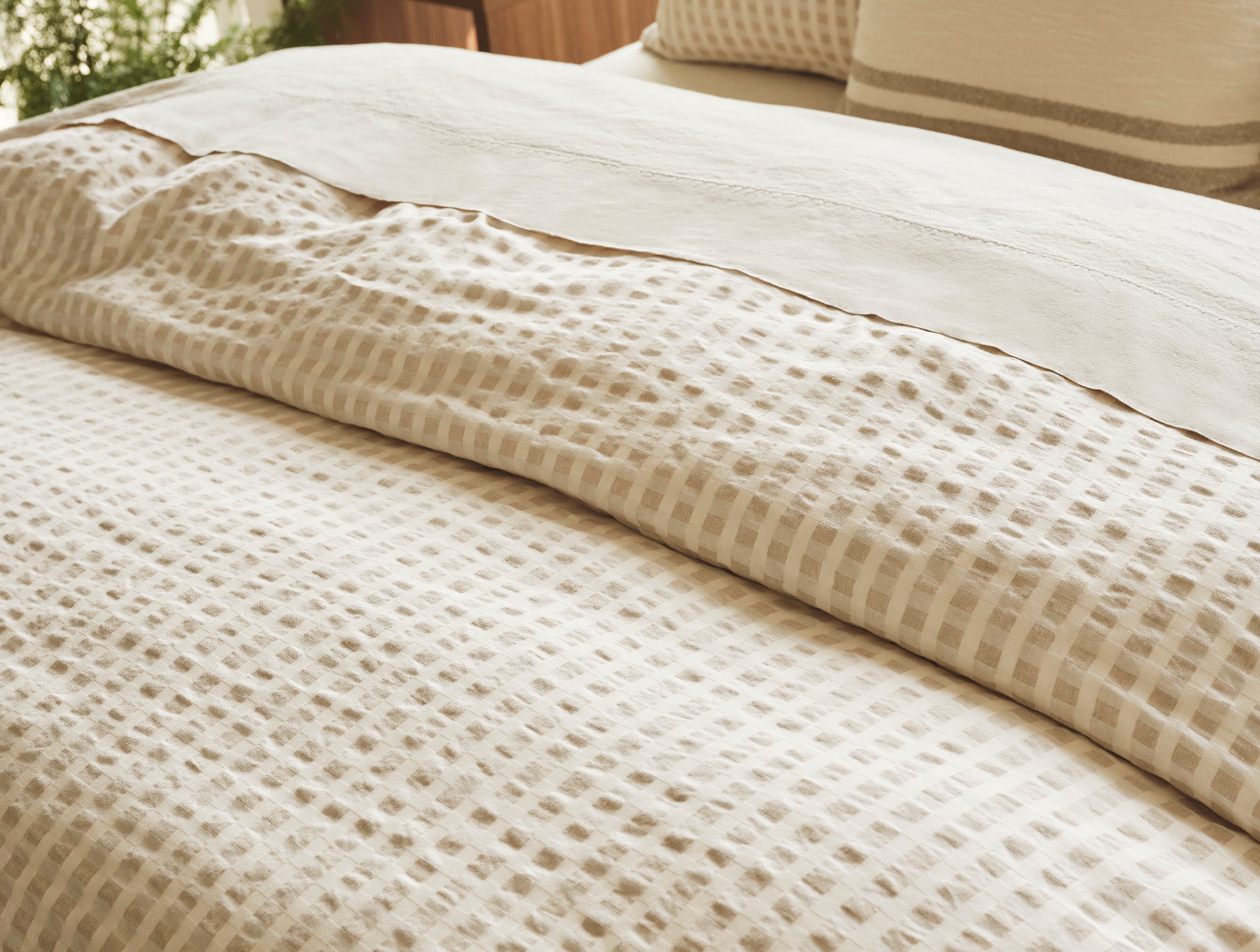 Coyuchi Birch Duvet Cover - Thumbnail 4