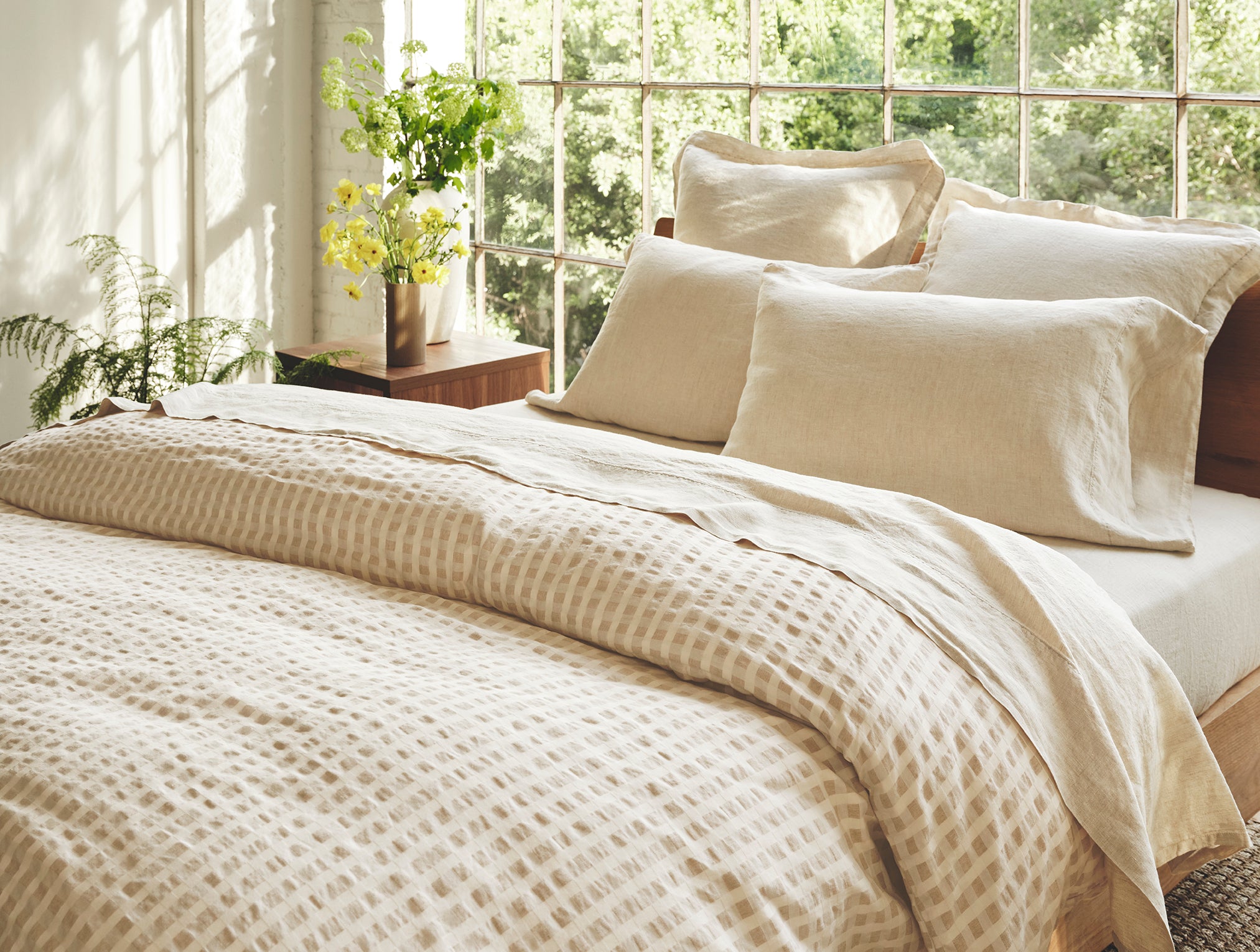 Coyuchi Birch Duvet Cover - Thumbnail 2