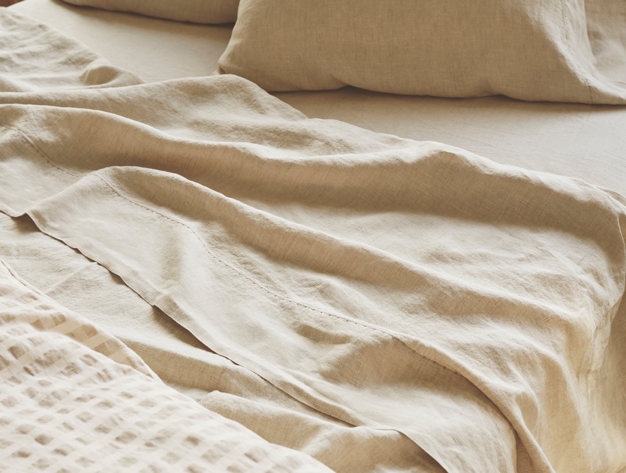 Organic Relaxed Linen Sheet Set - Renewed