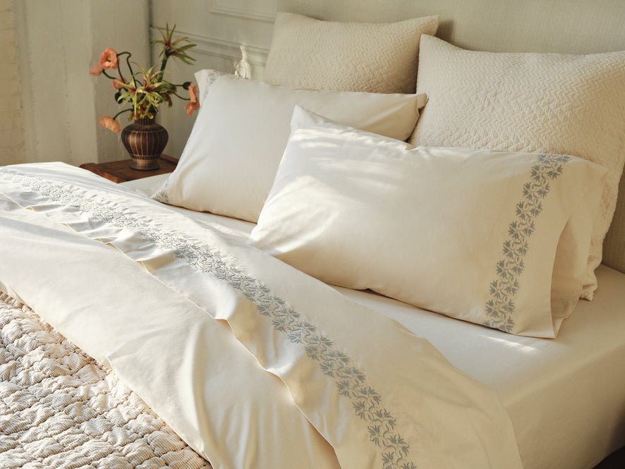 Refined Organic Percale Sheet Set