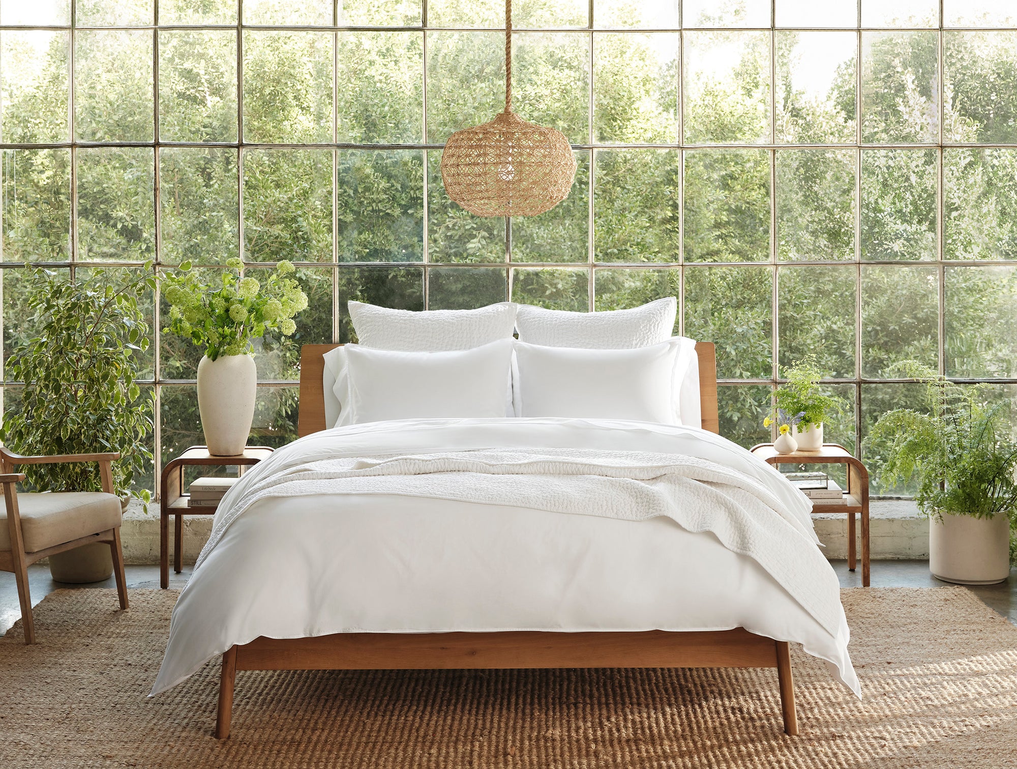 Organic Crinkled Percale™ Sheet Set