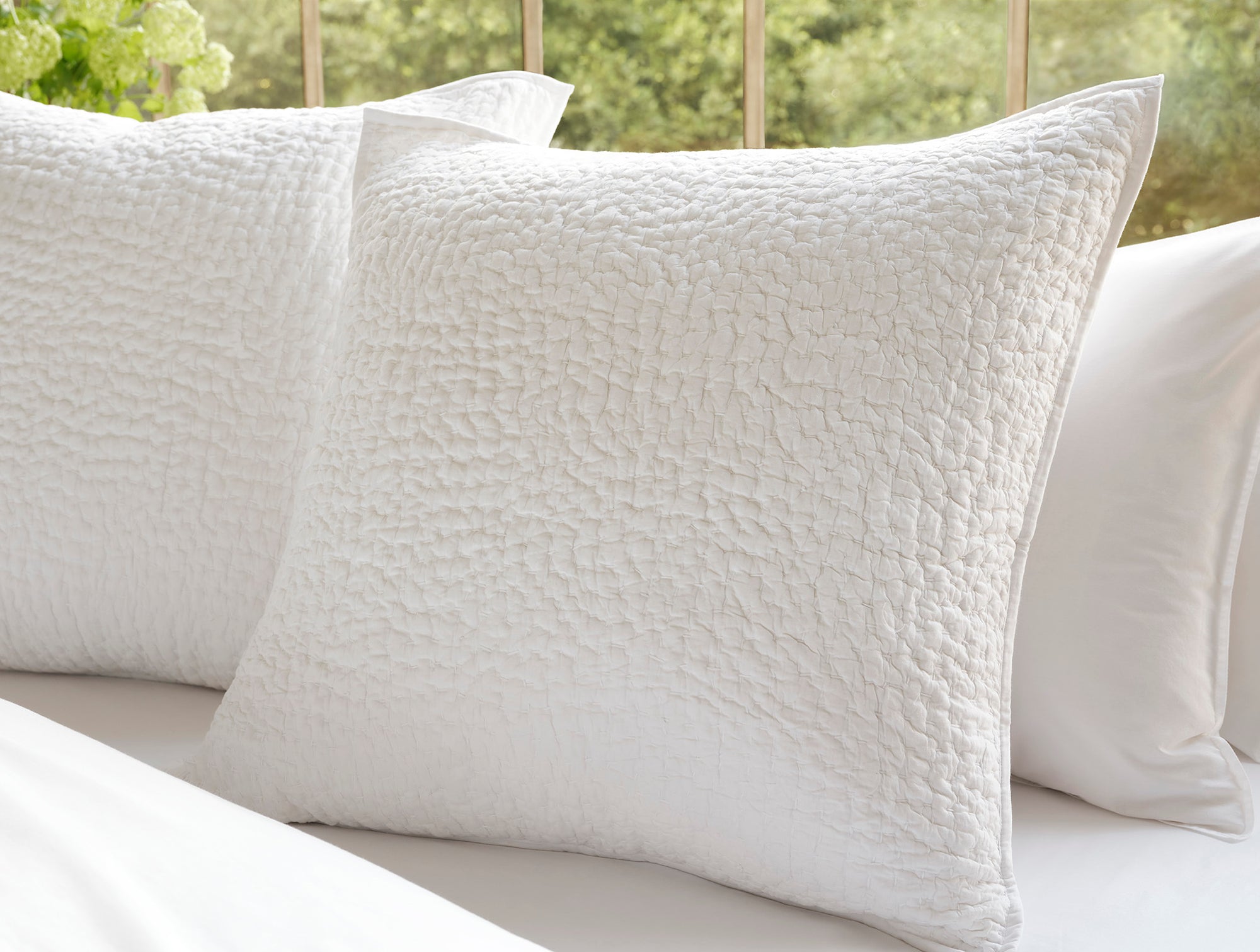 Pebbled Handstitched Organic Sham