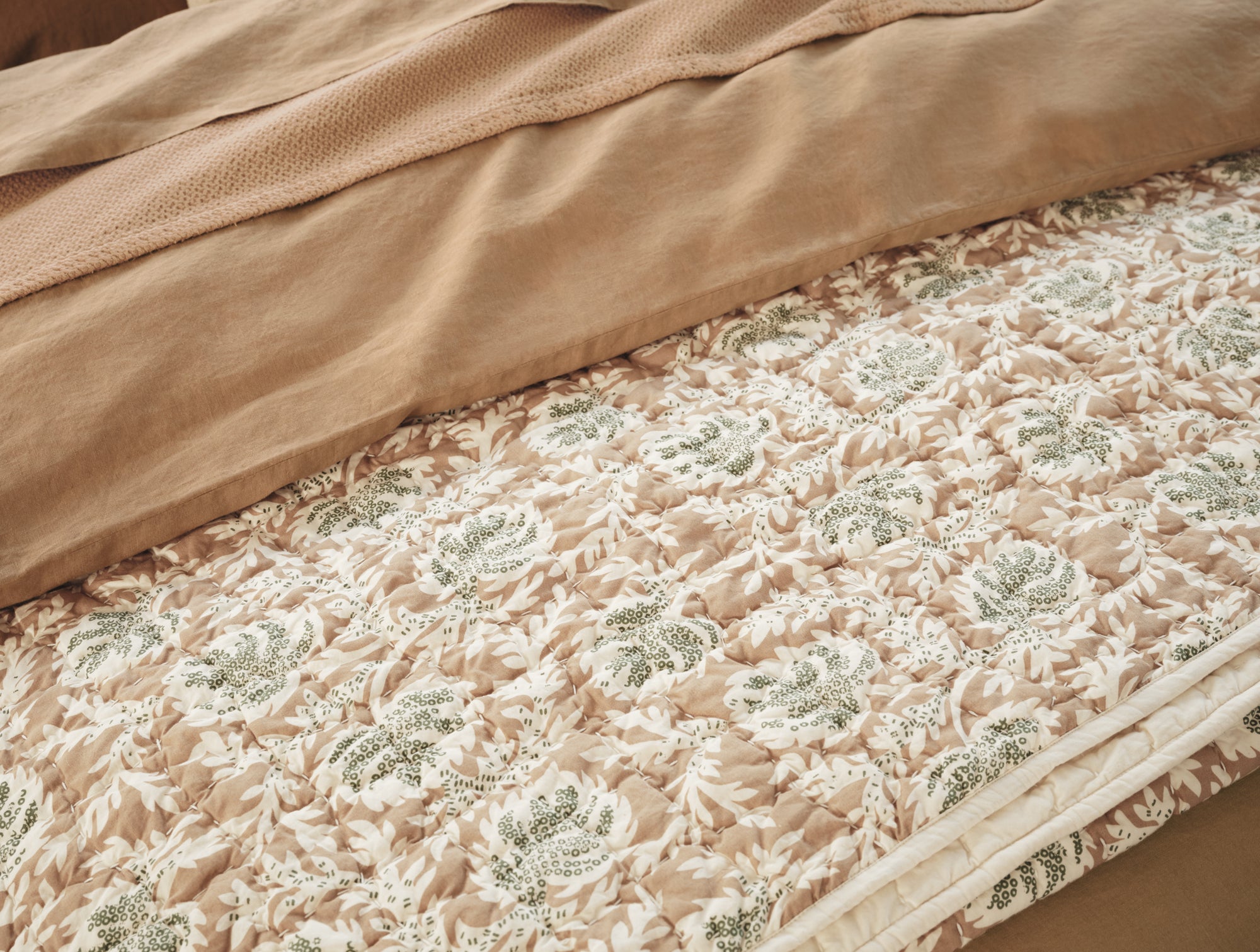 Robles Handstitched Organic Quilt