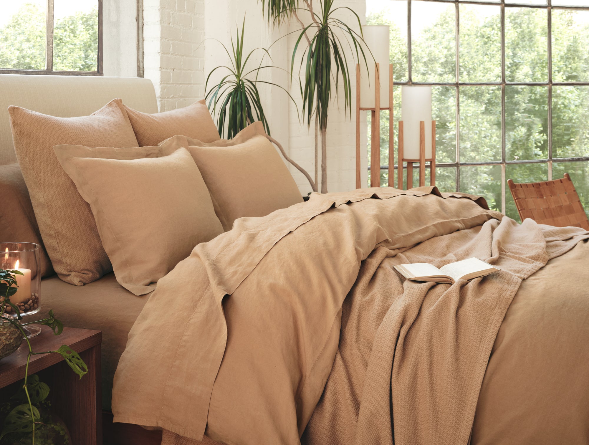 Organic Relaxed Linen Duvet Cover