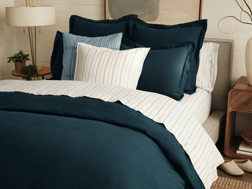 Organic Relaxed Linen Decorative Pillow Cover