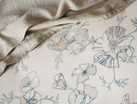 Romneya Organic Print Duvet Cover