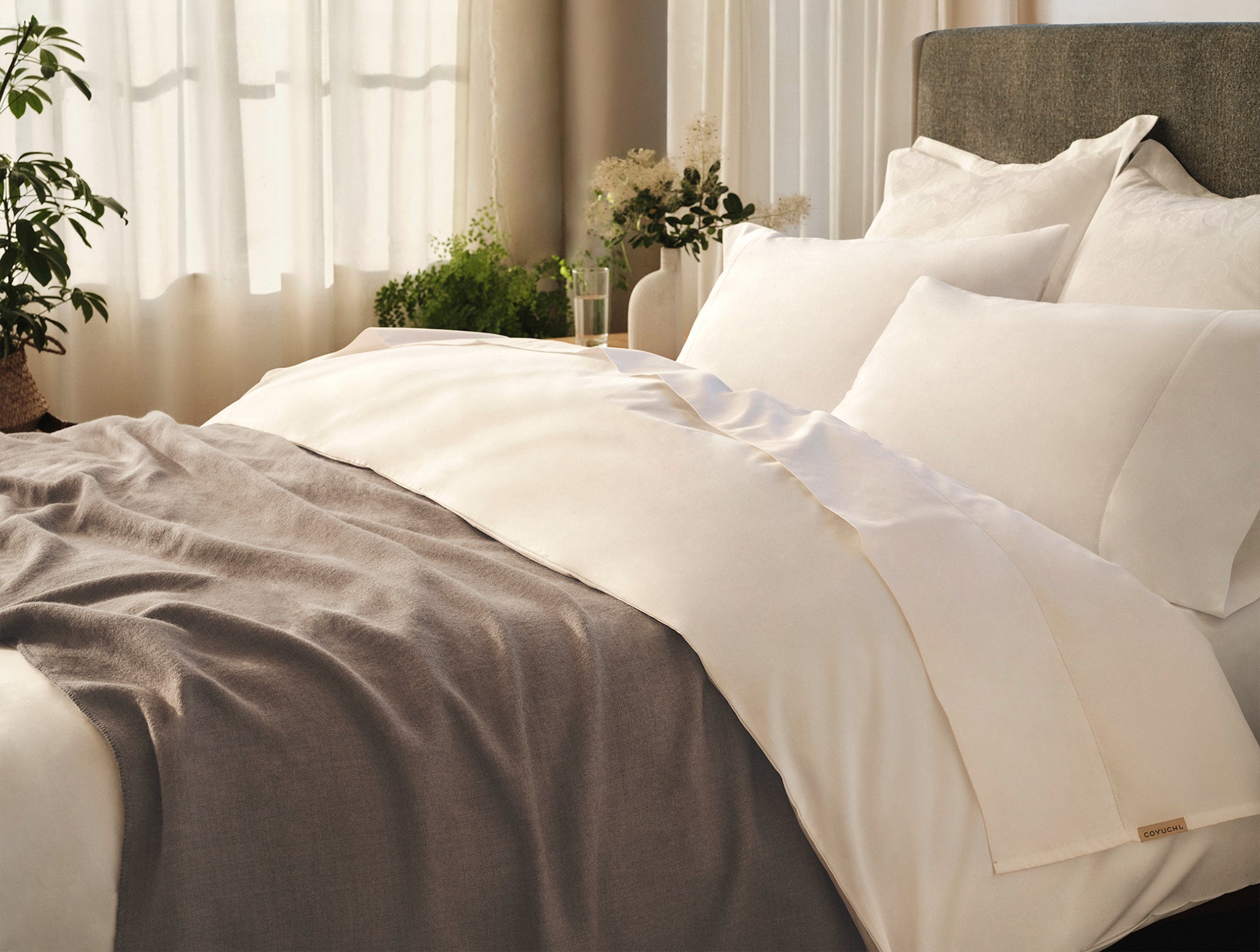 Heirloom Organic Sateen Duvet Cover