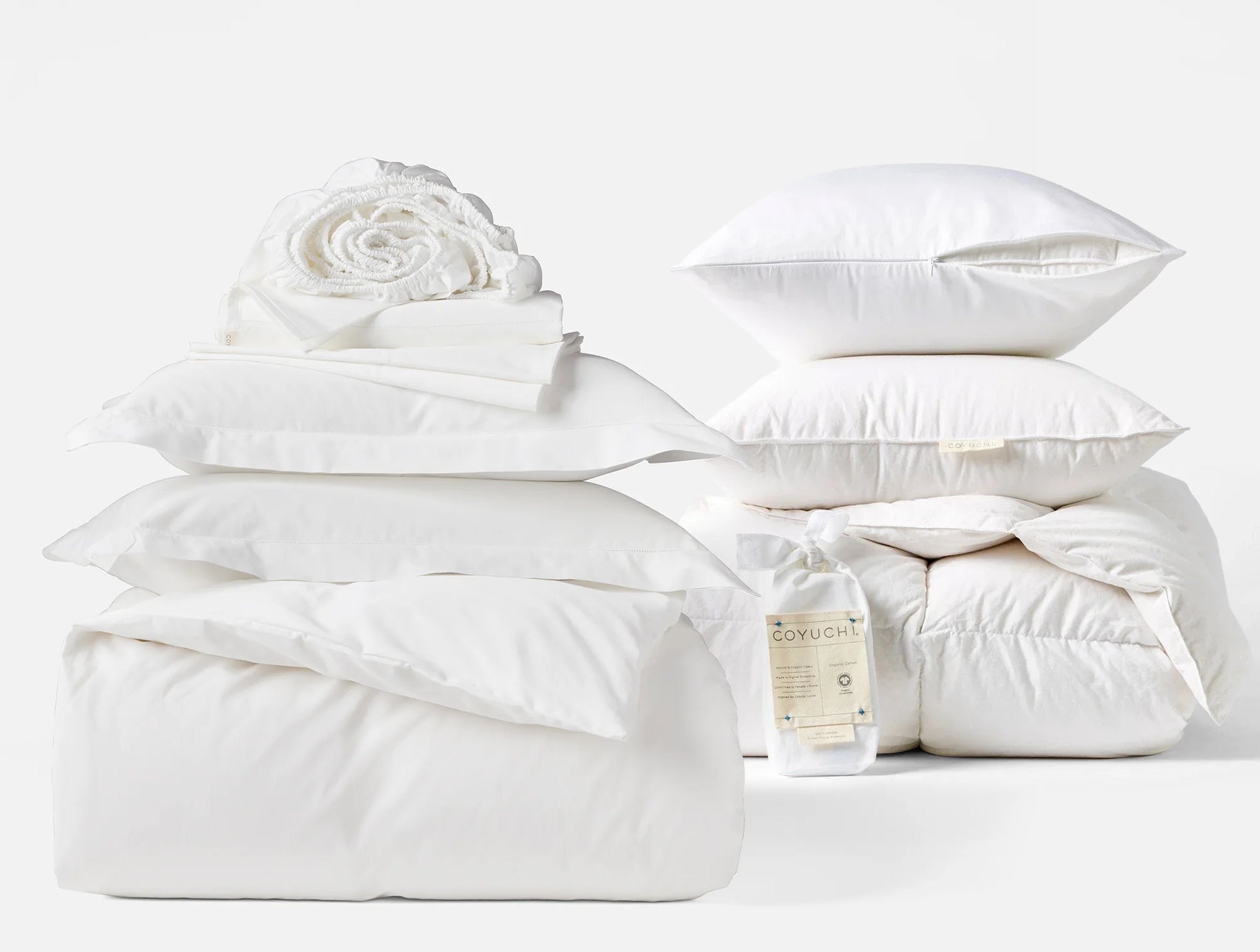 Heirloom Organic Sateen Deluxe Bed Bundle