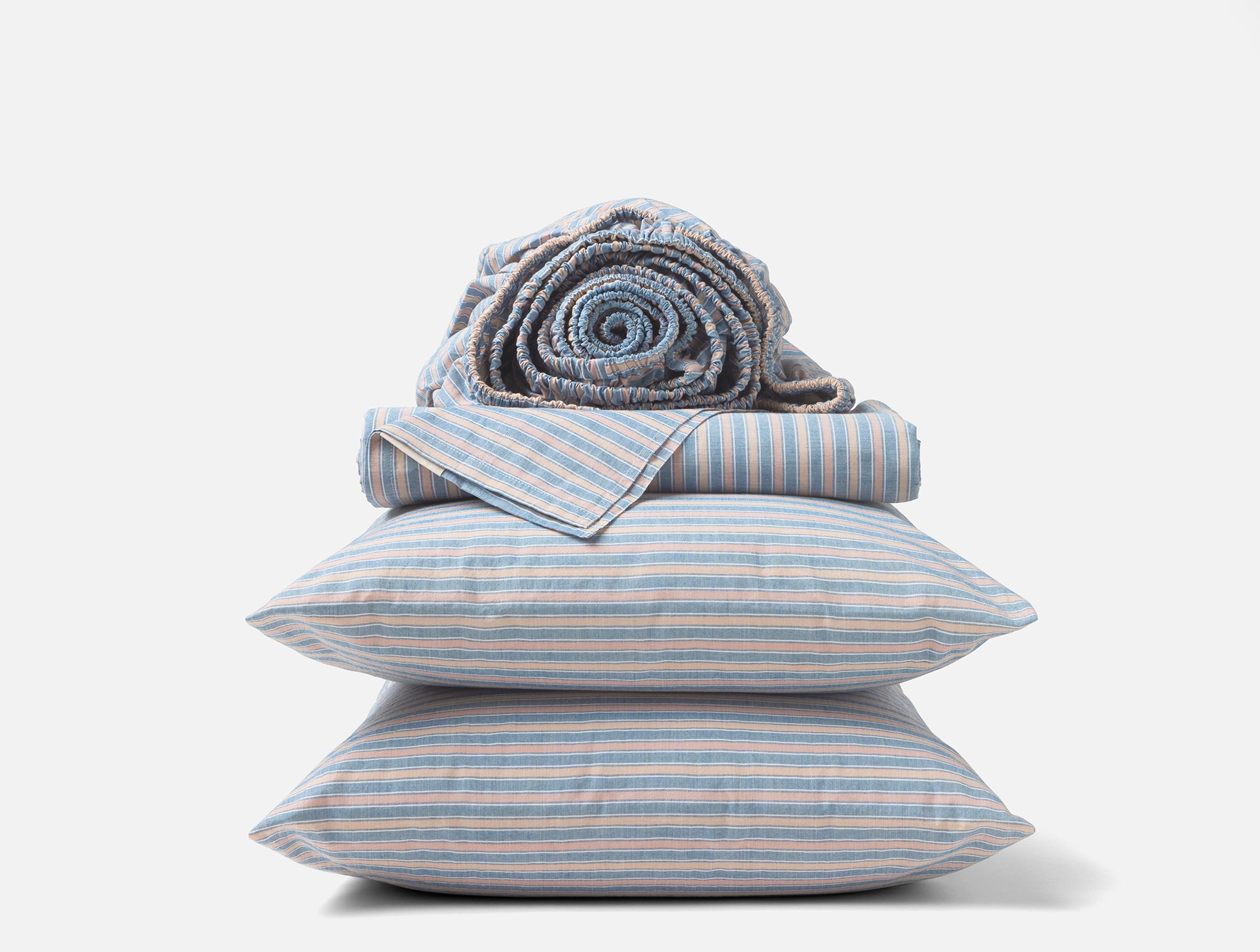 Organic Crinkled Percale™ Sheet Set